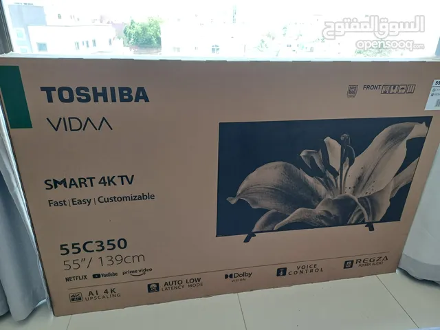 Brand new Toshiba VIDAA 55 inch LED Smart TV (55C350LW)