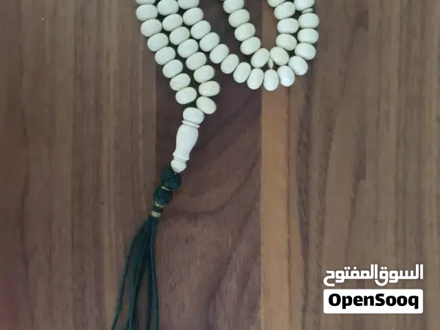 للبيع: سبحة تراب كهرمان أبيض فاخرة