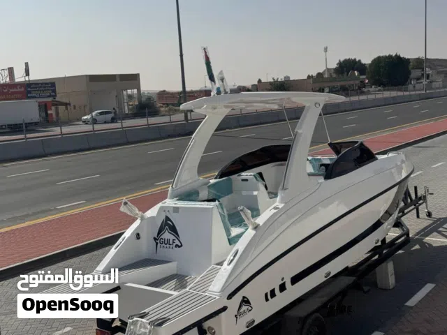Little Shark 25 ft – مع سطح سباحة خلفي  With Rear Swimming Platform