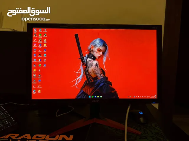 شاشة العاب acer 24inch 1ms/165hz