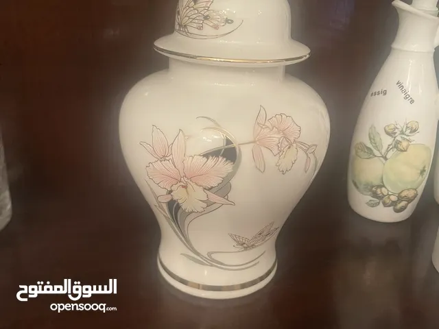 فازة زنجبيل خزفية من سبعينات القرن العشرين