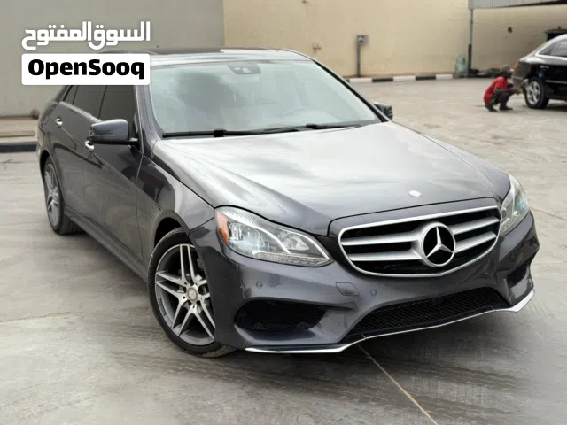 مرسيدس E-350 موديل 2015 جمرك رساله مفتوح سياره درجه أولي بدون أي عيب