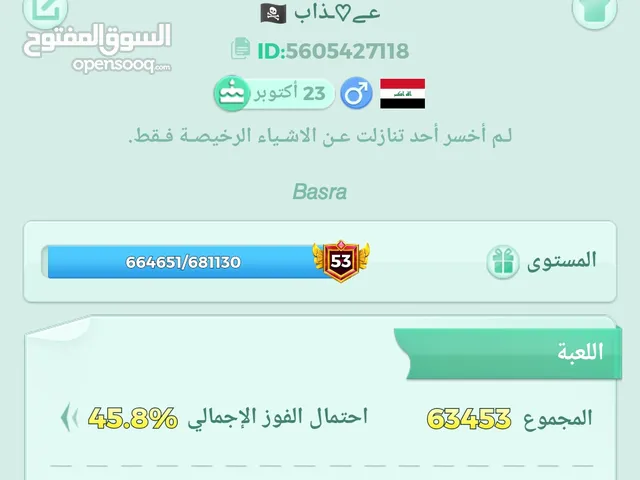 Ludo Accounts and Characters for Sale in Basra
