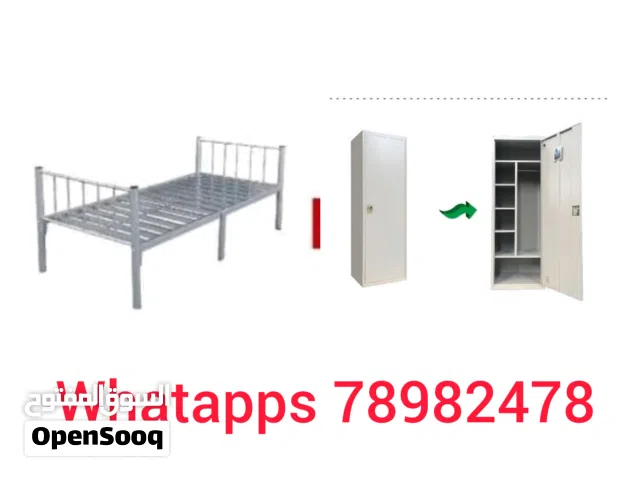 New single bed farem with single door cupboard available