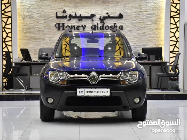 Renault Duster ( 2017 Model ) in Blue Color GCC Specs This has done a kilometer of 139,000 Km