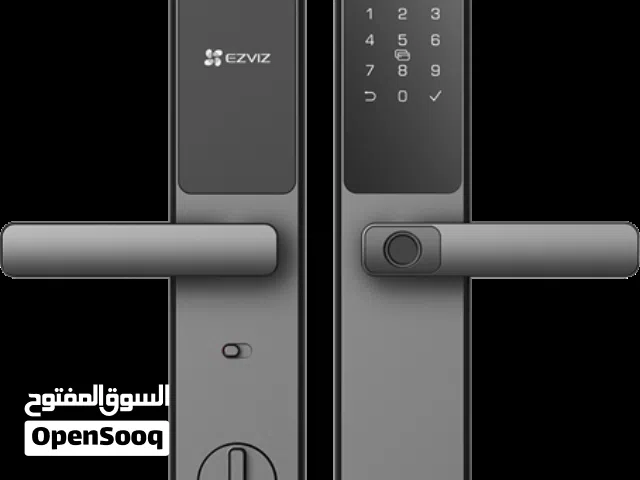 قفل ذكي بالبصمة EZVIZ DL05  فتح بالجوال + كود + كارت