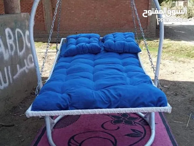 مرجيحة سرير تنجيد قطن فينيسيا قماش جاكوار سوفت شاسية حديد 2ملى شغل عمولة من المصنع