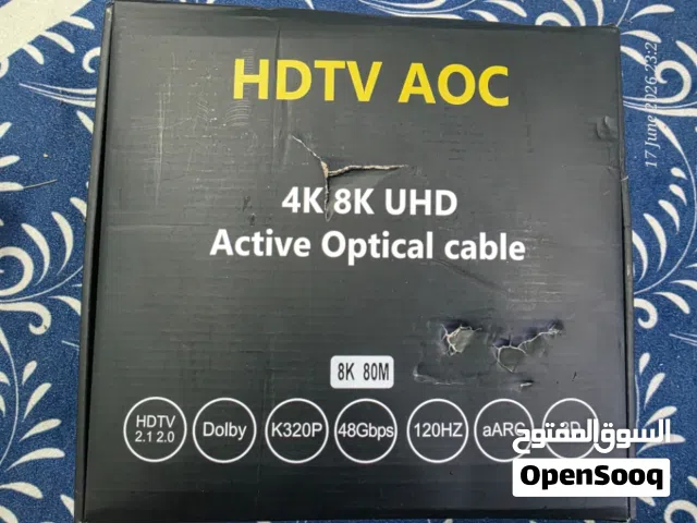 HDMI CABLE 8K UHD 80Meter FIBER OPTIC كيبل اجدي فول مواصفات