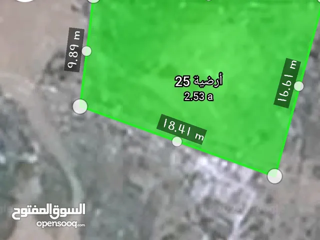 أرضية في وادي شميري تعز 12.5 قصبة معمد من مالك مباشر