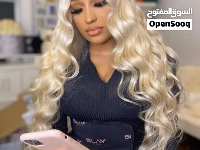 13x4 human hair Lace Wig Blonde 20 inch