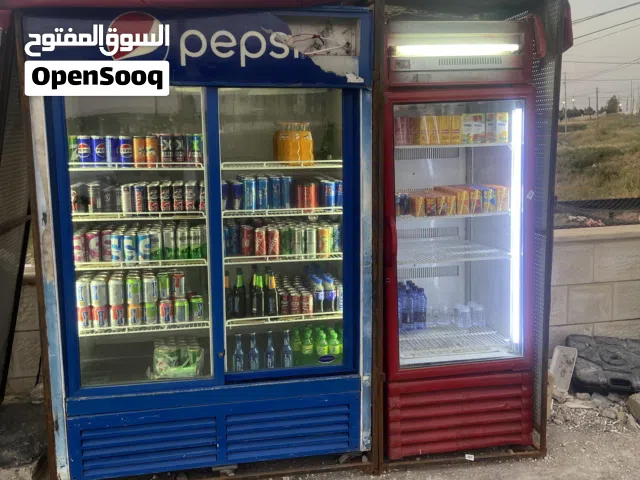 ثلاجة ببسي جامبو بابين وثلاجة كوكاكولا باب واحد