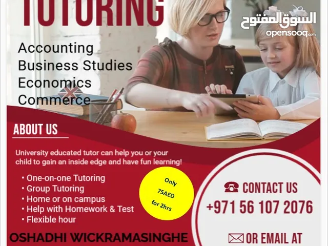 Account,Business Studies, Econ & commerce Tutor