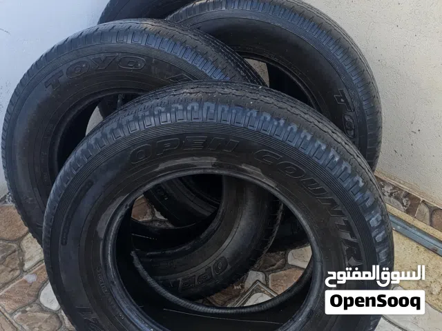اطارات تندرا للبيع حجم 17 النوع ياباني TOYO