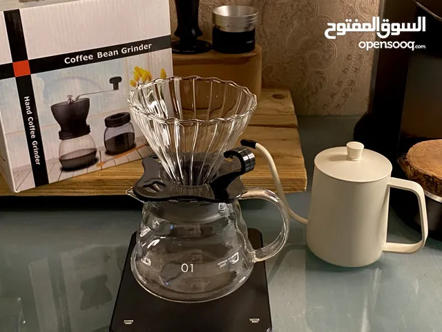 للبيع ادوات تحضير V60 جديده