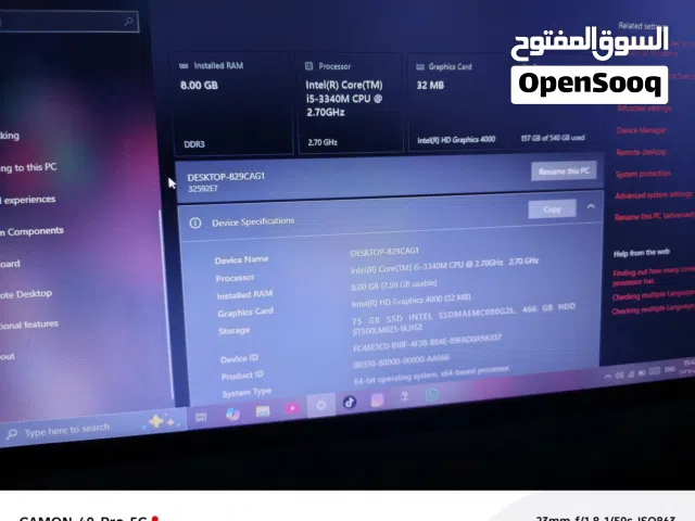 لابتوب لينوفو ويندوز 10 برو اقبل مراوس عادي اقره الوصف مهم