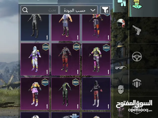 حساب ببجي للبيع استخدام سنتين