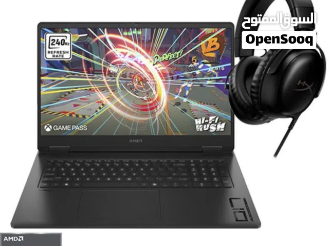 HP OMEN Gaming Laptop 17.3" AMD Ryzen 9 32 GB RAM 1 TB