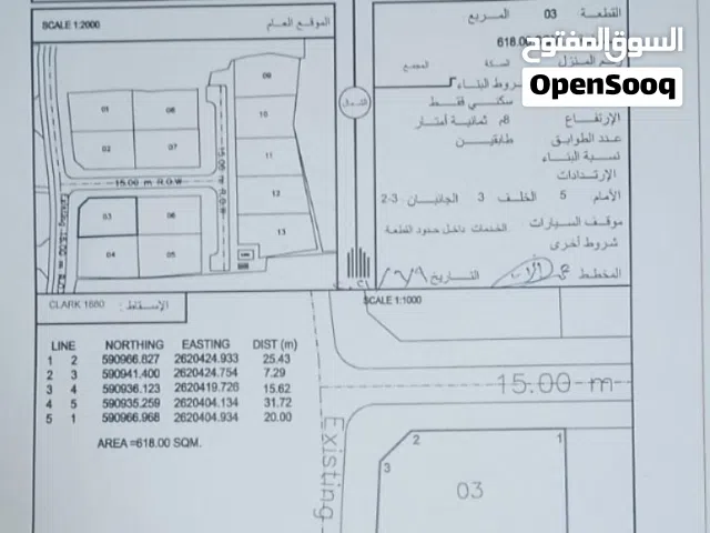Residential Land for Sale in Al Batinah Barka
