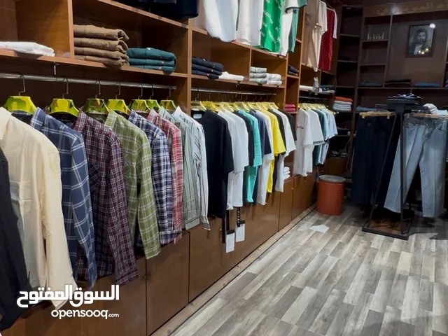 ديكور محل ملابس للبيع صاج MDF