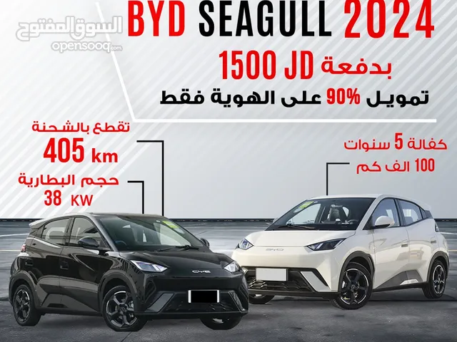 BYD SEAGULL EV موديل 2024 امكانية التقسيط على الهوية فقط