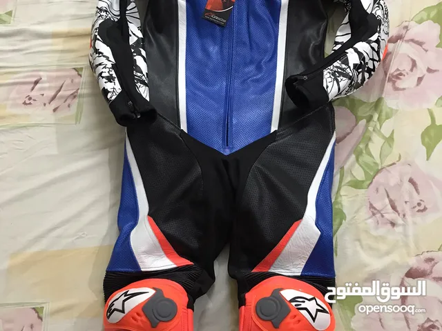 Alpinestar Motorcycle Motorbike Racing Leather Track Suit CE Armours Included