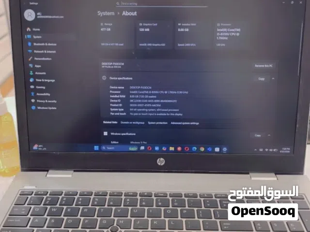 لابتوب hp ....