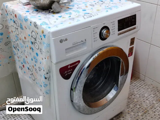 بيع غسالة LG 8 كيلو نظيفة فول اتماتيك