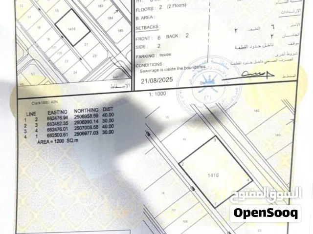 Residential Land for Sale in Al Sharqiya Ibra