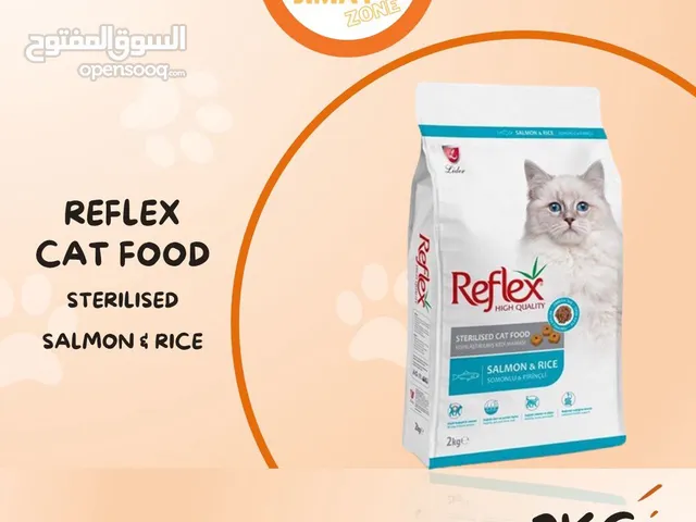 here available cat food and cat litter