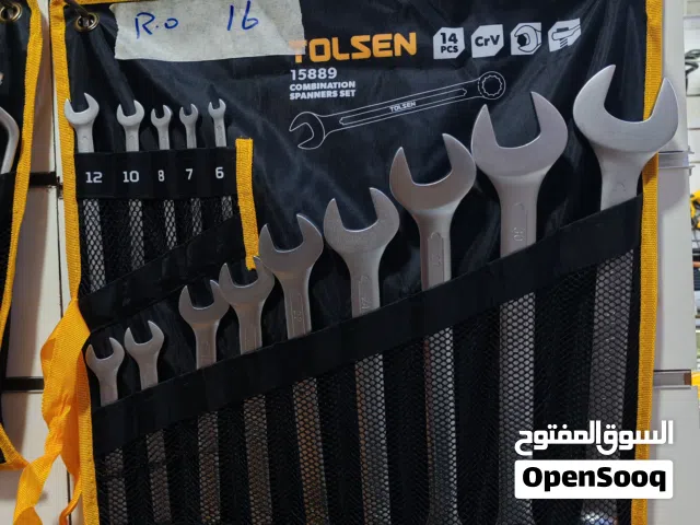 سباين مفتوحة مغلوقة شركة تولسون سبانة مفتوح مغلوق 14 قطعة اصلية شركة تولسن tolsen 15889 تول عدة اصلي