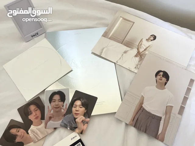 البوم جيمين face نسخة invisible face الأصلي مع جميع محتوياته مع 55 فوتوكارد مجاني لجميع اعضاء BTS
