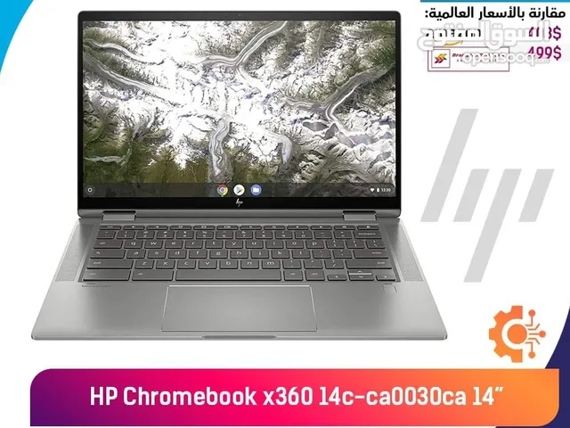 لابتوب hp chromebook x360 14c-ca003ca 14