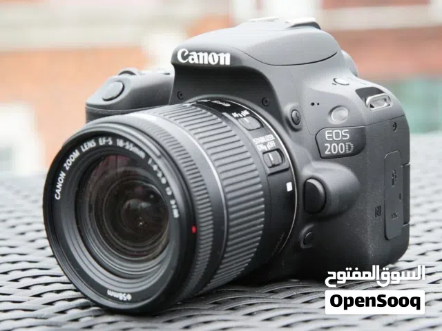 كاميرا كانون 200d إستعمال خفيف