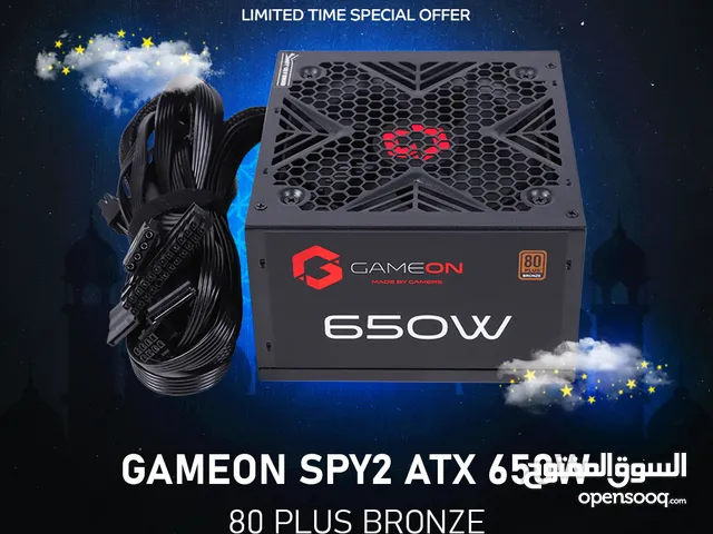 GAMEON Spy2 ATX 650w Power Supply - باورسبلاي من جيم اون !