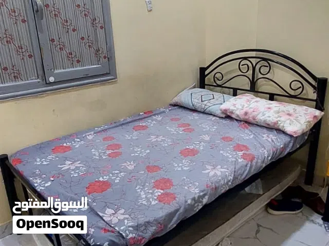 House hold item, Refrigerator, bed set, washing machine, plastic table with chair