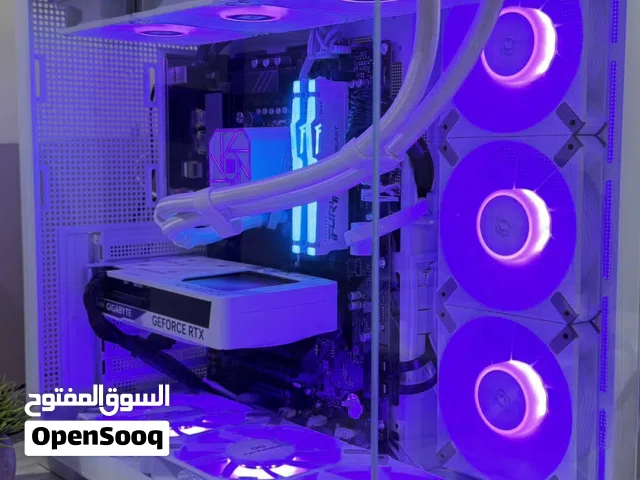 بي سي جديد استخدام 4اسابيع  المواصفات كرت شاشه RTX5060ti8 جديد تقريباً تم تشغيل الجهاز فقط 6مرات