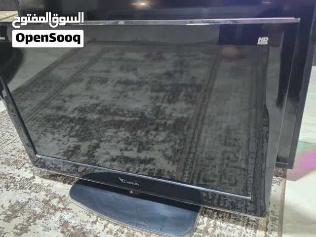 2 شاشة تلفزيون للبيع شاشة ماركة condor شاشة سامسونج سمارت المواصفات مرفقة مستعملة الشاشة لا تعمل
