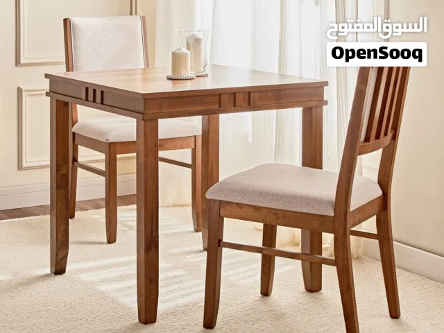 Dining table with two chairs