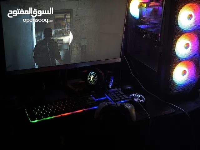 كمبيوتر جيمينج لتشغيل اقوئ وأحدث الألعاب بكرت شاشة RTX 3060 12G vram ومعالج core i5 13400f