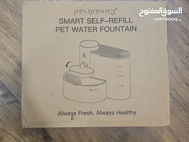 موزعه مياه أو نافوره الكترونيه للقطط المنزلي