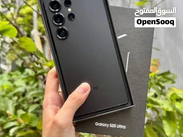 Samsung s25 ultra   هاي كوبي دبي جديد بكرتونته بسعر 105 دنانير مع كامل اغراضو