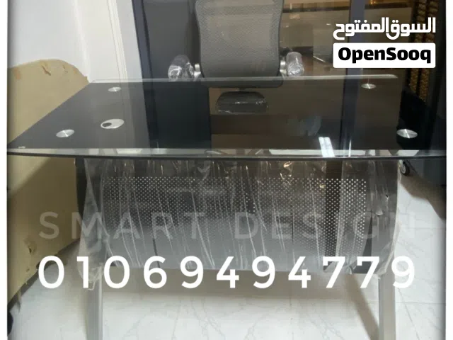 مكتب زجاج سيكوريت شاسيه معدن اليكتروستتك متاح جميع المقاسات