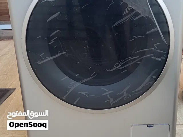 غسالة ملابس نزع ال جي مع المجفف ، بحالة جيدة