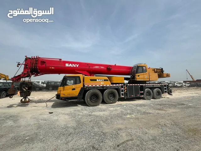 SANY 80 TON CRANE DUBAI SAUDI ARABIA !! BOOKING ONLY !! رافعة ساني 80 طن