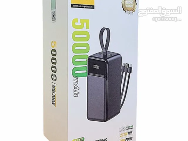 بور بانك 50000mah شحن سريع ماركة ASPOR الاصلية جديد بالكرتونة لجميع الأجهزة والتلفونات