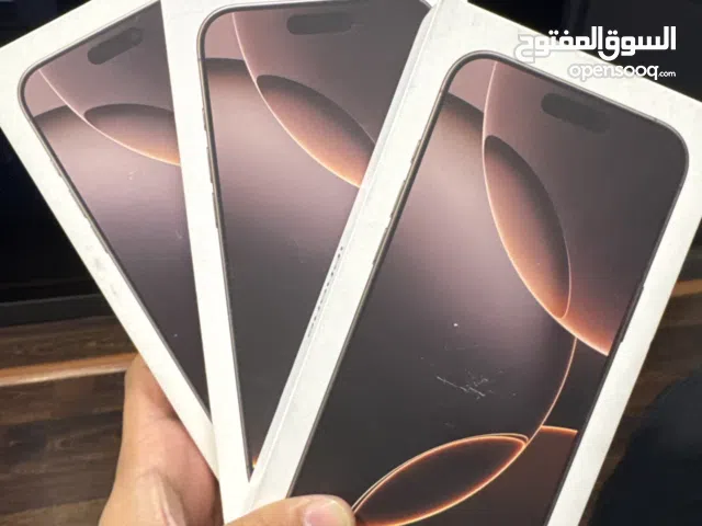 Apple iPhone 16 Pro Max 256Gb Desert Titanium Middle East Version (Arabic Version)