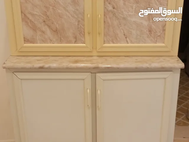 خزانة مطبخ ارضيه وتعليق