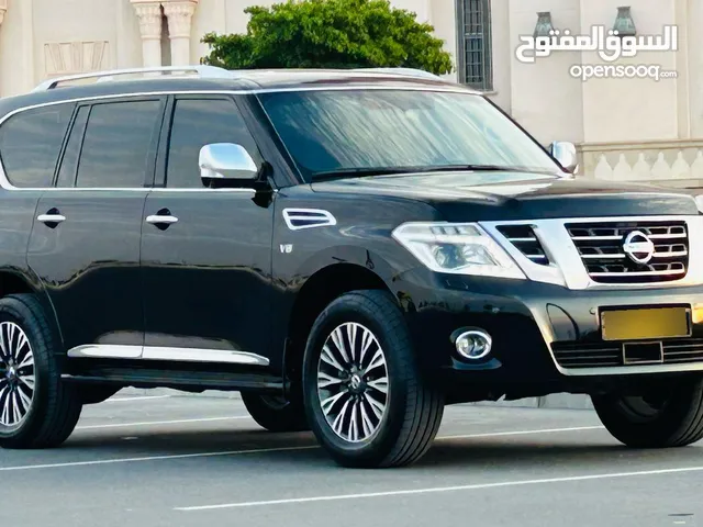 Nissan patrol platinum 2015 v8 gcc oman