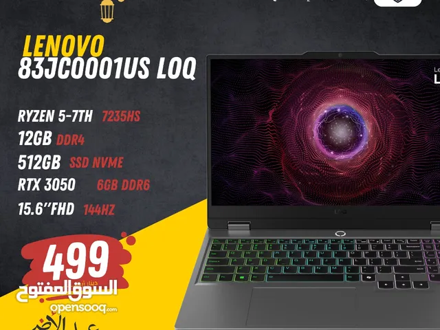 LAPTOP LENOVO RYZEN 5 7235HS