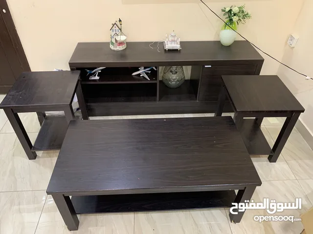 TV stand and coffee table set